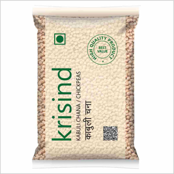 Krisind Kabuli Chana | Premium Quality | Unpolished with Natural Goodness