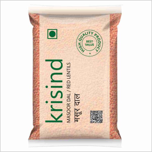 Krisind Select Masoor Dal | Premium Quality | Unpolished with Natural Goodness