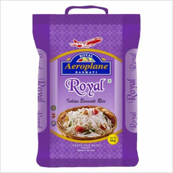 Aeroplane Royal Basmati Rice - 5 Kg