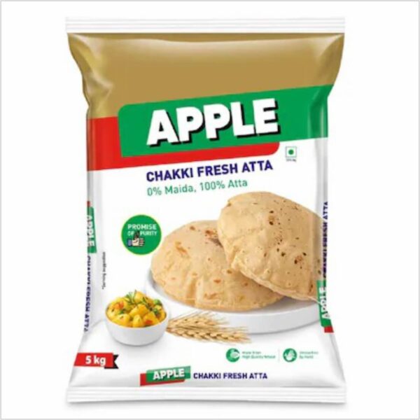 Apple Atta | With Essential Nutrients | Hygienically Packed - 5 Kg