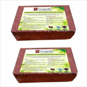 Cocogarden Cocopeat Brick -Expands upto 7 Kg Powder