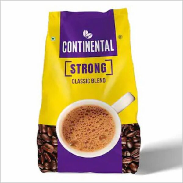 Continental Strong Coffee Powder | Fresh Aroma - 1Kg ( 5 Pouches of 200g )