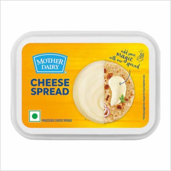 Mother Dairy Processed Plain Cheese Spread - 180 g