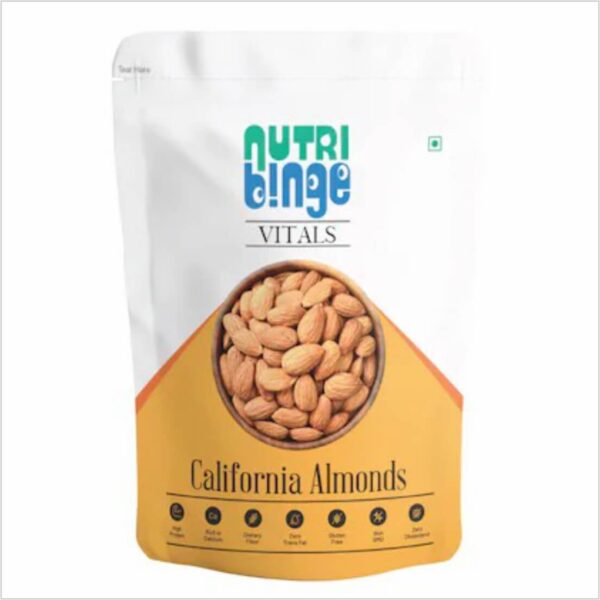 Nutri Binge California Almonds Vitals - 500g