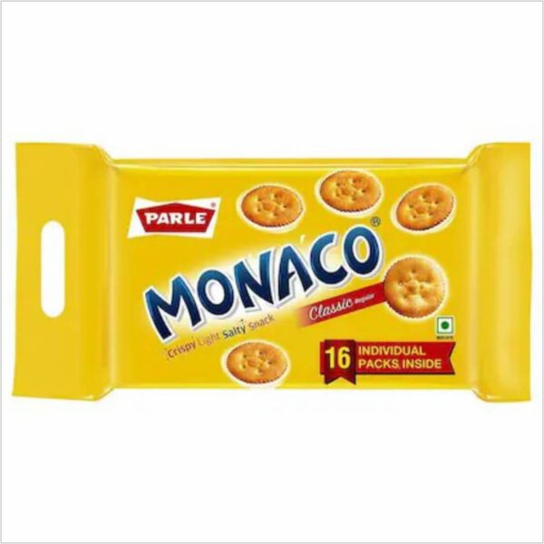 Parle Monaco Classic Regular Biscuits | Perfect Tea-Time Snack - 700 g