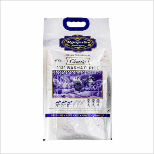 Roopalee Classic 1121 Basmati Rice - 5 Kg