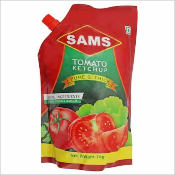 Sams Tomato Ketchup | Finest Quality Ingredients - 1 kg