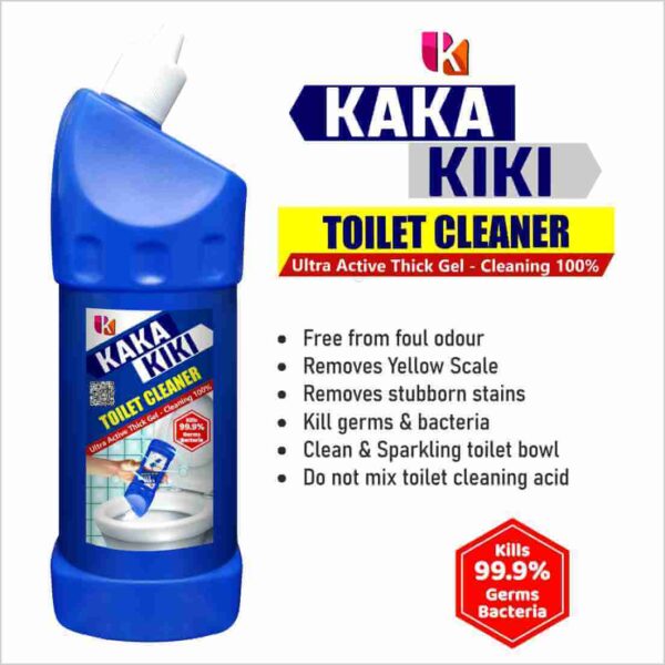 Kaka Kiki Disinfectant Toilet Cleaner Liquid | Thick Liquid for Toilet Bowls Cleaning - 500 ml - Image 5