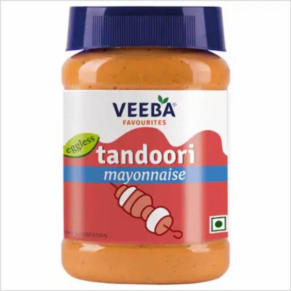 Veeba Tandoori Eggless Mayonnaise | Eggless, Pure Veg - 250 g