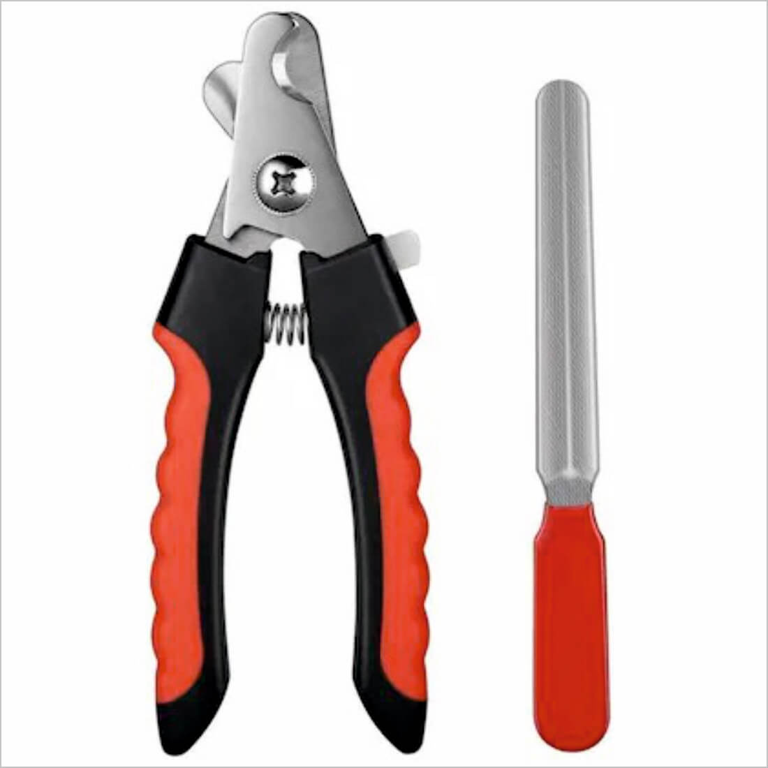 Wow Dog Nail Cutter and Trimmer Combo for Dogs, Cats, and Other Pets (1 Pc each)