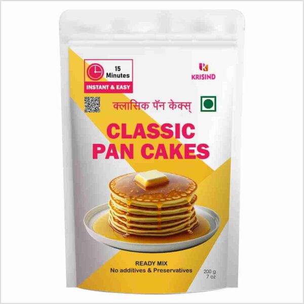 KRISIND Classic Pancake Mix | Pancake Mix for Kids| No-Preservatives - 200 g