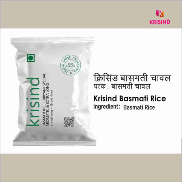 Krisind Select Basmati Long Grain Rice | Premium Quality with Natural Goodness - Image 4