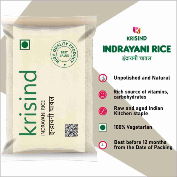 Krisind Select Indrayani Rice | Premium Quality with Natural Goodness - Image 5