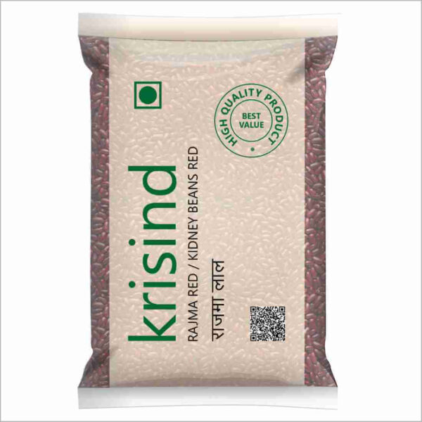 Krisind Select Rajma Red | Premium Quality and Unpolished with Naturl Goodness | 1KG