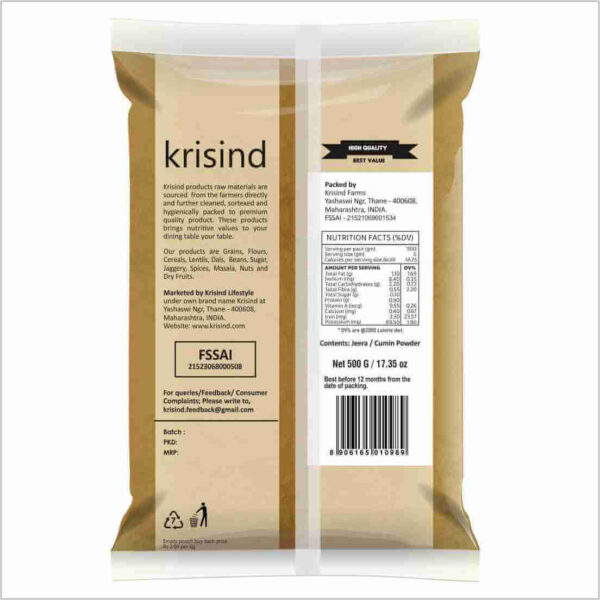 Krisind Select Cumin Powder (Jeera Powder) | Premium Quality With Natural Goodness - Image 2