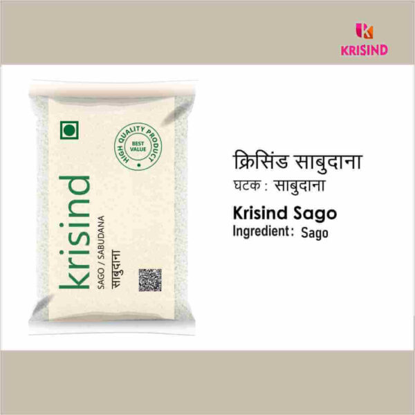 Krisind Select Sabudana (Sago) | Premium Quality with Natural Goodness | 1KG - Image 4