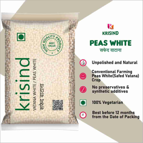 Krisind Select Vatana White | Premium Quality and Unpolished with Natural Goodness | 1KG - Image 5