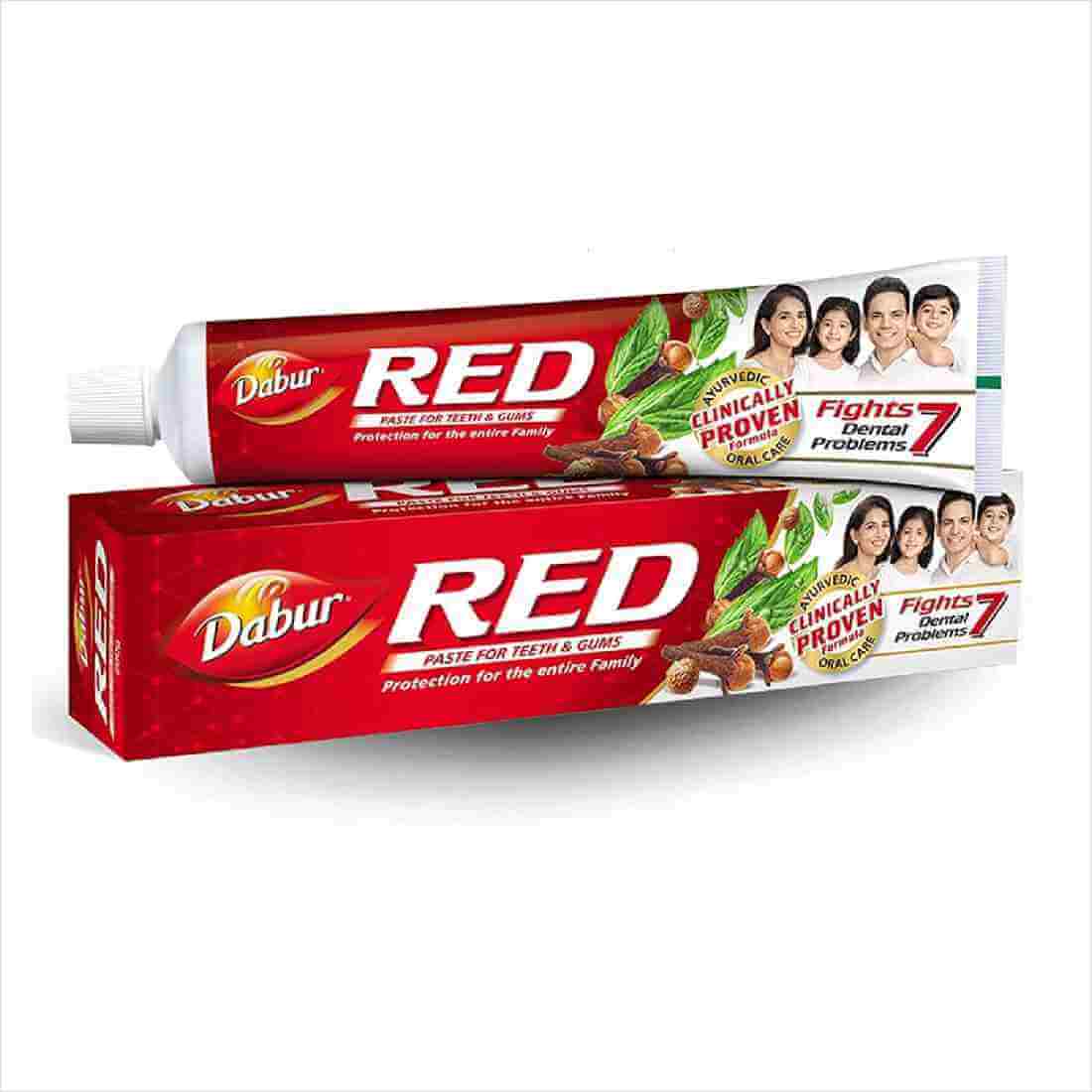 Dabur Red Toothpaste | Fluoride Free | Power of 13 Potent Ayurvedic Herbs