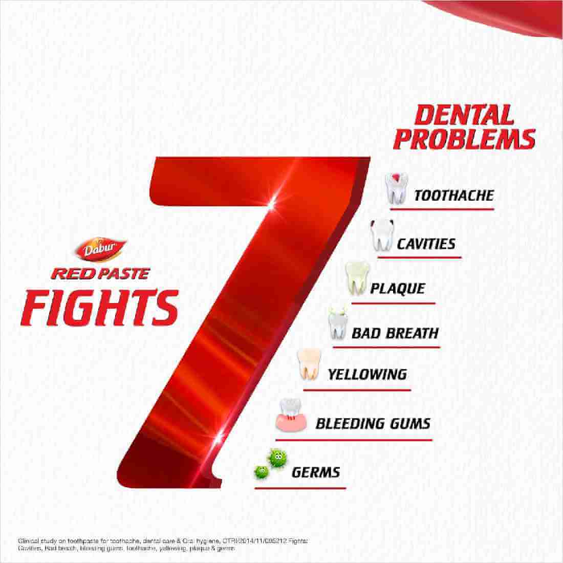 Dabur Red Toothpaste | Fluoride Free | Power of 13 Potent Ayurvedic Herbs - Image 4