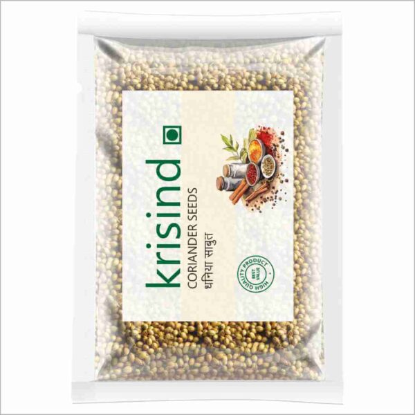 Krisind Select Coriander Seeds | Sabut Dhaniya | Premium Quality