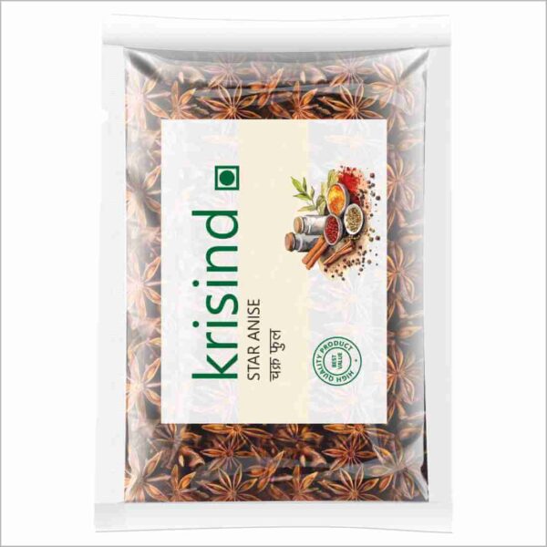 Krisind Select Star Anise| Chakra Phool - Badiyan | Premium Quality