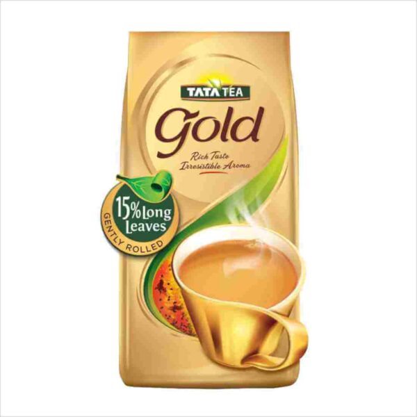 Tata Gold Leaf Aromatic Long Loose Leaves Rich & Aromatic Chai