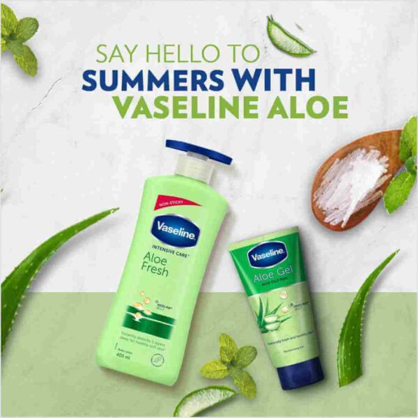 Vaseline Intensive Care Aloe Fresh Body Lotion