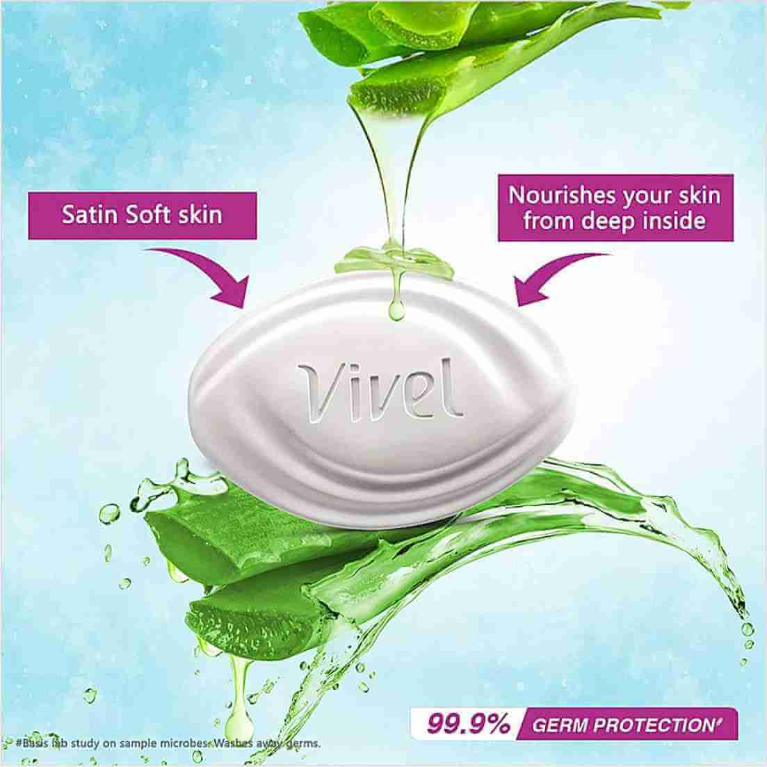 Vivel Aloe Vera Soap | 4X150 gms - Image 5