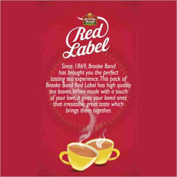 Brooke Bond Red Label Strong Blend Tea - Image 3