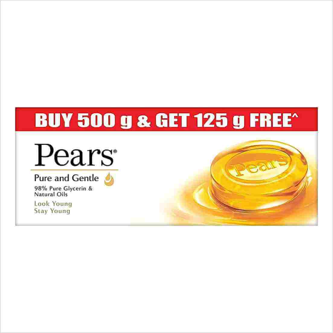 Pears Pure & Gentle Bathing Bar | 4x125 gms