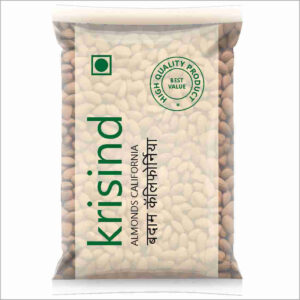 Krisind Select Natural California Almonds | High in Fiber