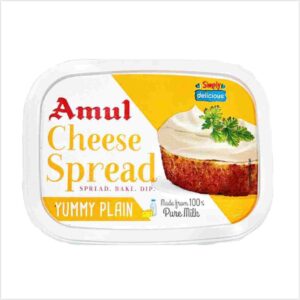 Amul Cheese Spread Plain : 200G | Smooth and Creamy