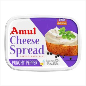 Amul Cheese Spread Punchy Pepper : 200G | Smooth and Creamy