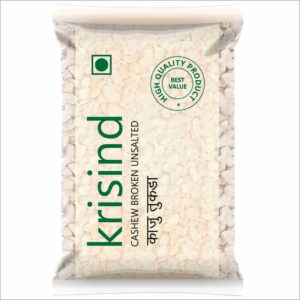 Krisind Select Goan Cashews Broken | Kaju Tukda | Plant Based Protein