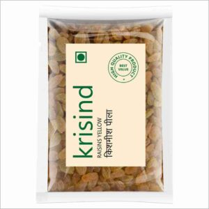 Krisind Select Raisins Yellow | Premium Quality