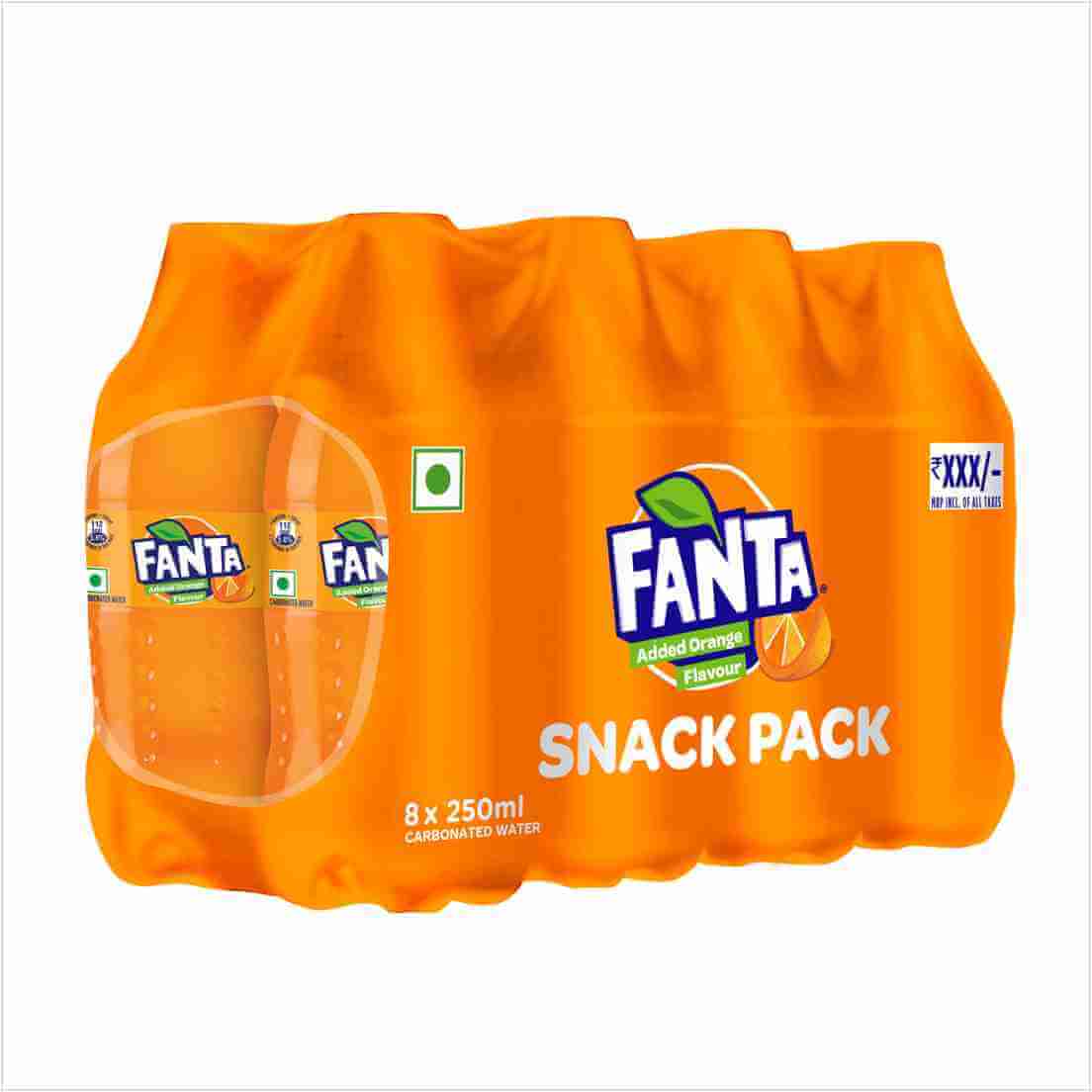 Mega Pack - FANTA® Orange Flavored Cold Drink | Soft Drink with Delicious Orange Flavor