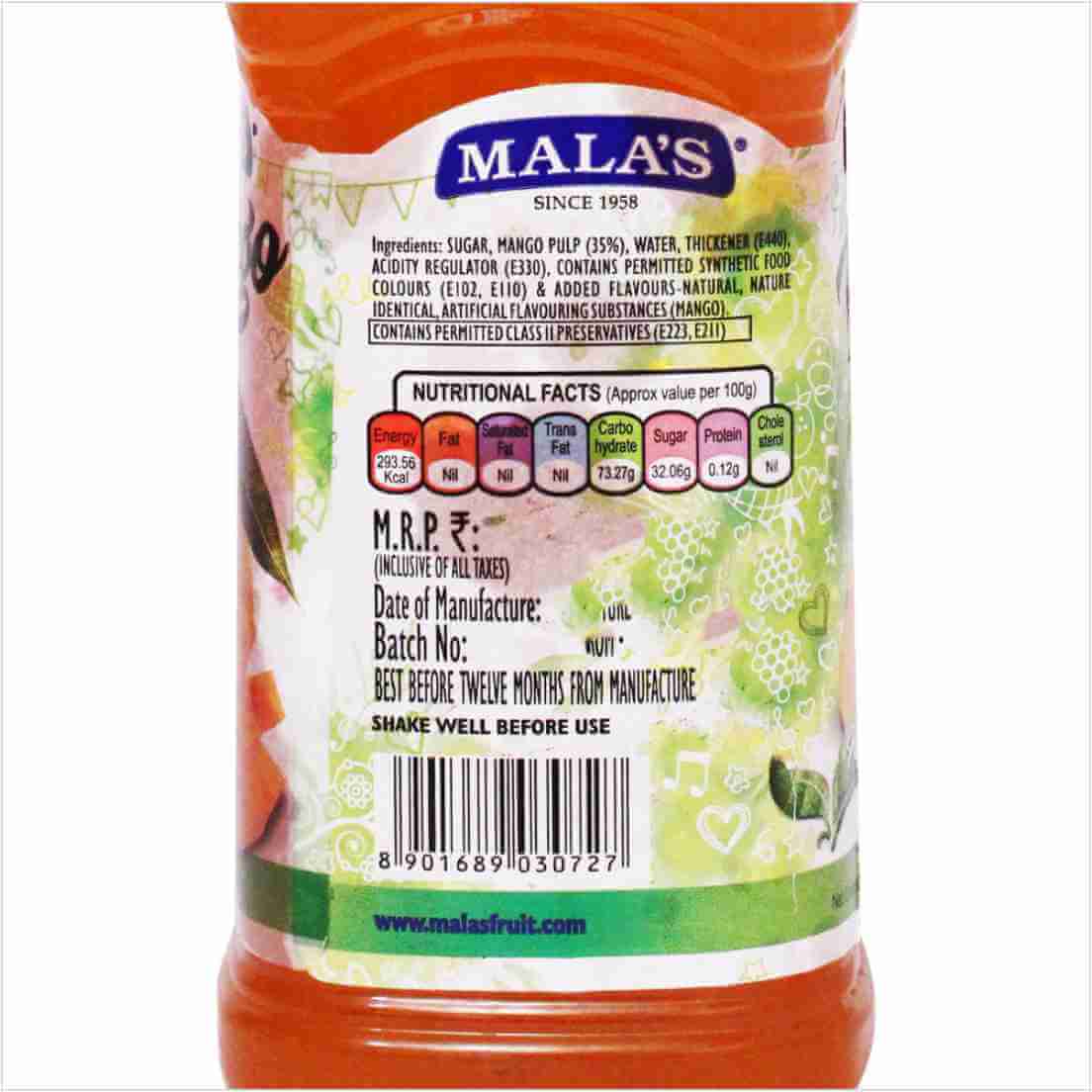 Mala’s Mango Crush | 1 L - Image 3