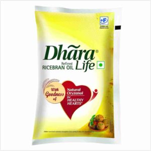 Dhara Rice Bran Oil Refined | Refined Rice Bran Oil