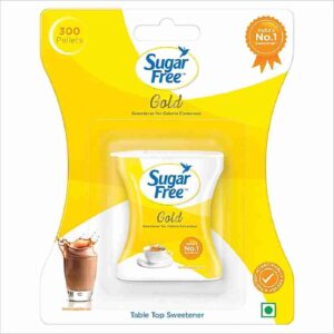 Sugar Free Gold, 500 Pellets| India s No.1 Sweetner | Sweet like Sugar with Low Calories