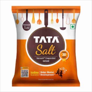 Tata Salt - Evaporated Iodized | Free Flowing and Vacuum Evaporated